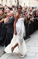 JUSTINE SKYE at Jean Paul Gaultier Haute Couture Spring/summer 23/24 Show at Paris Fashion Week 07/05/2023