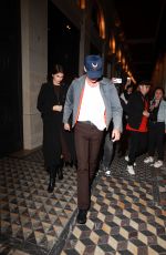 KAIA GERBER and Austin Butler Leaves Costes Hotel in Paris 07/04/2023