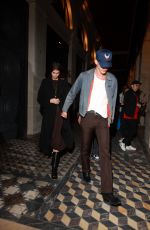 KAIA GERBER and Austin Butler Leaves Costes Hotel in Paris 07/04/2023