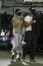 KAIA GERBER and Austin Butler Out for Dinner in West Hollywood 07/23/2023