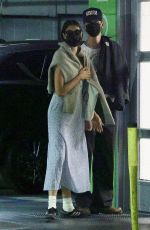 KAIA GERBER and Austin Butler Out for Dinner in West Hollywood 07/23/2023