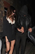 KAIA GERBER Arrives at Chiltern Firehouse in London 07/07/2023