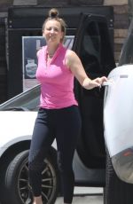 KALEY CUOCO Arrivves at a Salon in Malibu 07/27/2023