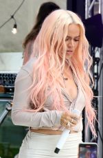 KAROL G Performs at Citi Summer Concert Series in New York 06/30/2023