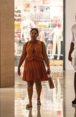 KASI BENNET Out Shopping at Mexico