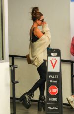 KATE BECKINSALE Leaves a Skin Care Clinic in Beverly Hills 07/18/2023