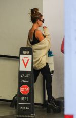 KATE BECKINSALE Leaves a Skin Care Clinic in Beverly Hills 07/18/2023