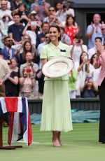 KATE MIDDLETON at Championships Wimbledon 2023 in London 07/15/2023