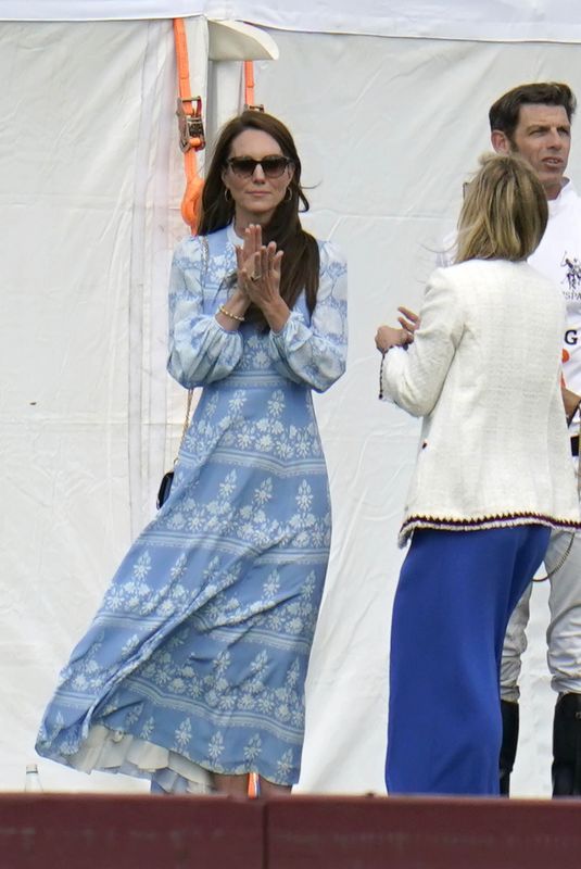 KATE MIDDLETON at Royal Charity Polo Cup 2023 at Flemish Farm in Windsor 07/06/2023