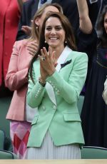 KATE MIDDLETON at Wimbledon Tennis Championships in London 07/04/2023