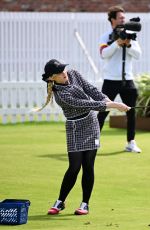 KATHRYN NEWTON Playing at Open Invitational at Royal Liverpool Golf Club in Hoylake 07/16/2023