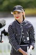 KATHRYN NEWTON Playing at Open Invitational at Royal Liverpool Golf Club in Hoylake 07/16/2023
