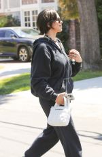KATIE MALONEY Arrives at Ariana Madix