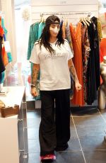 KATIE PRICE Heavily Bandaged Up After Nose, Lifted Lips and Abdominal Etching Surgery at BeClinic in Belgium 07/09/2023