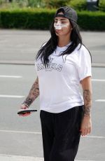 KATIE PRICE Heavily Bandaged Up After Nose, Lifted Lips and Abdominal Etching Surgery at BeClinic in Belgium 07/09/2023