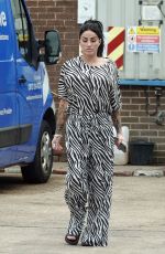 KATIE PRICE Picking up Her Range Roger from Car Pound in London 07/25/2023