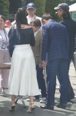 KATY PERRY and Orlando Bloom Arrives at Wimbledon 07/05/2023