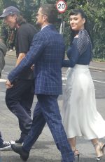 KATY PERRY and Orlando Bloom Arrives at Wimbledon 07/05/2023