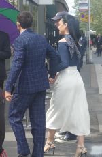 KATY PERRY and Orlando Bloom Arrives at Wimbledon 07/05/2023