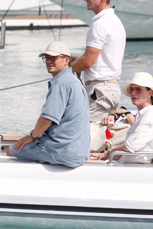 KATY PERRY and Orlando Bloom on Holiday in South of France 07/19/2023