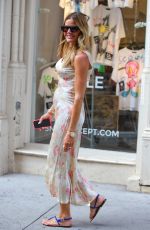 KELLY BENSIMON Displays Her Engagement Ring Out in New York 07/26/2023