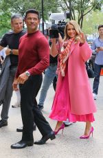 KELLY RIPA Arrives at Live with Kelly and Mark in New York 07/24/2023