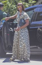 KELLY ROWLAND Out for Lunch at San Vicente Bungalows in West Hollywood 07/26/2023