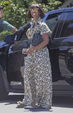 KELLY ROWLAND Out for Lunch at San Vicente Bungalows in West Hollywood 07/26/2023