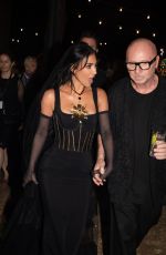 KIM KARDASHIAN and KRIS JENNER at Dolce & Gabbana