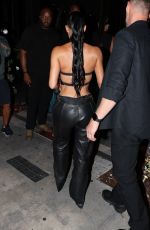 KIM KARDASHIAN Out for Dinner at Gekko in Miami 07/21/2023