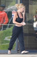 KIM ZOLCIAK at a ATM and a BitCoin Machine in Atlanta 07/07/2023