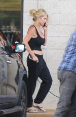 KIM ZOLCIAK at a ATM and a BitCoin Machine in Atlanta 07/07/2023