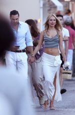 KIMBERLEY GARNER and Andreas Anthis Out in Saint-Tropez 07/29/2023