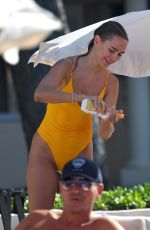 KIMBERLEY GARNER in Swimsuit at Cheval Blanc Hotel in Saint-Tropez 07/29/2023