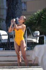 KIMBERLEY GARNER in Swimsuit at Cheval Blanc Hotel in Saint-Tropez 07/29/2023