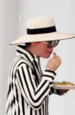 KRIS JENNER and Corey Gamble at Rising Sun Yacht in Amalfi 07/08/2023