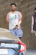 KRISTEN STEWART Out Walking with a Friend in Los Feliz 07/04/2023