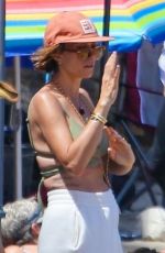 KRISTEN WIIG in Bikini at a Beach in Los Angeles 07/16/2023