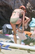 KRISTEN WIIG in Bikini at a Beach in Los Angeles 07/16/2023
