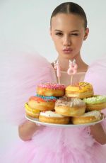 KRISTINA SHMIDT at a Photoshoot, July 2023