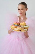 KRISTINA SHMIDT at a Photoshoot, July 2023
