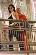 KYLIE JENNER and JORDYN WOODS at a Sushi Restaurant in Los Angeles 07/15/2023