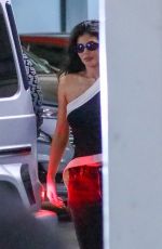KYLIE JENNER and JORDYN WOODS at a Sushi Restaurant in Los Angeles 07/15/2023