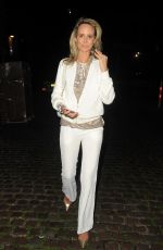 LADY VICTORIA HERVEY Leaves Chiltern Firehouse in London 07/27/2023
