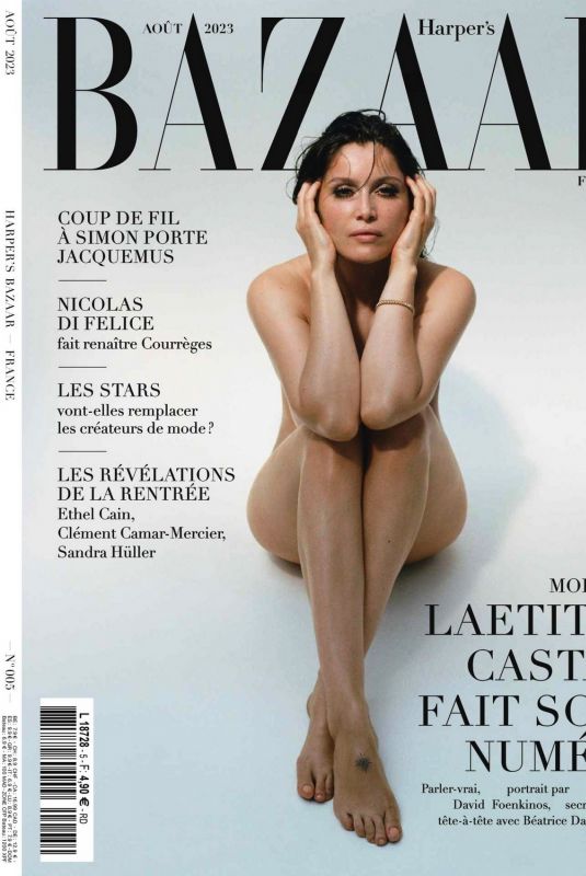 LAETITIA CASTA in Harper’s Bazaar Magazine, France August 2023