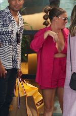 LALA KENT, SCHEANA SHAY and BRITTANY CATWRIGHT at a Rooftop Pool Bar in Culver City 07/16/2023