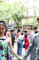 LANA CONDOIR Arrives at Viktor & Rolf Haute Couture Spring/Summer 23/24 Show at Paris Fashion Week 07/05/2023