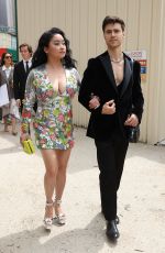 LANA CONDOR Arrives at Elie Saab Haute Couture Spring/Summer 23/24 Show at Paris Fashion Week 07/05/2022
