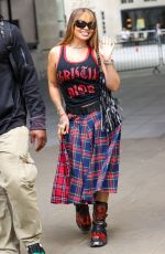LATTO Leaves BBC Studio in London 07/10/2023