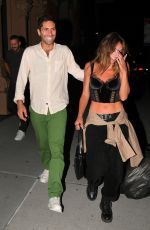 LAURA PERLONGO Night Out at Zero Bond in New York 07/25/2023